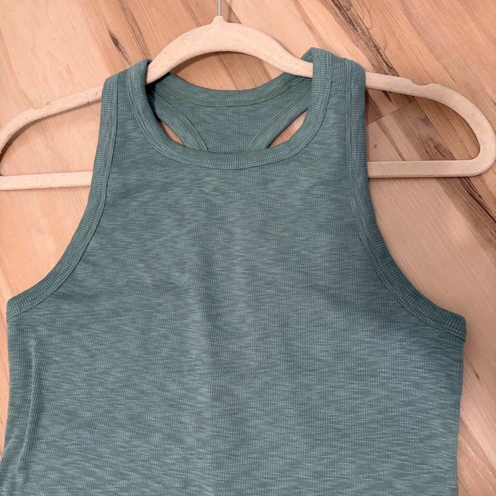 Vuori Olive Green Tank Top - Picture 6 of 14